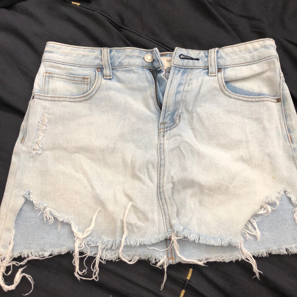 Denim skirt